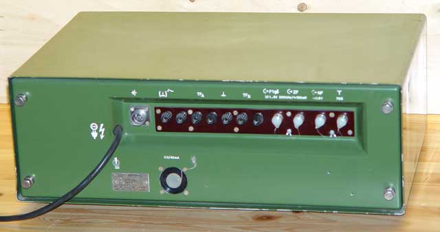 EKD300 EKD315 EKD316 Allwellenempfänger - Rückansicht