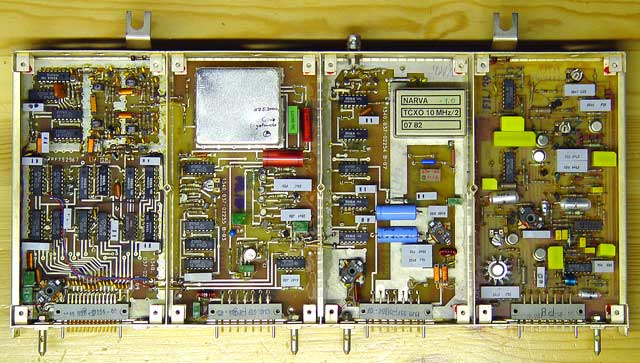 EKD300 EKD315 Allwellenempfänger - offene Kassette des Empfängers